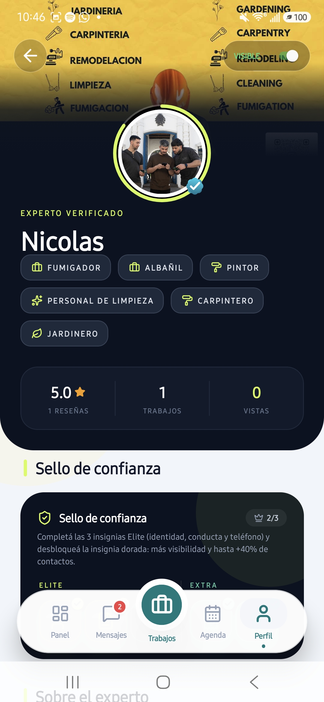Tu vidriera de experto